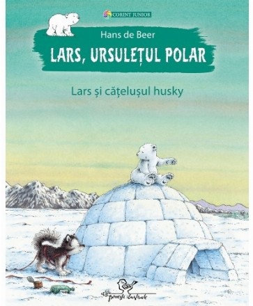 Lars, ursuletul polar. Lars si catelusul husky