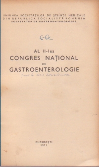 Al II-lea Congres National de Gastroenterologie