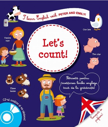 I learn English with Peter and Emily! Let's count!