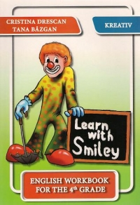 Learn with Smiley - English workbook for the 4-th grade (format A4)