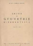 Lectii de geometrie diferentiala, Volumul al III-lea