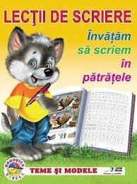 Lectii de scriere. Invatam sa scriem in patratele