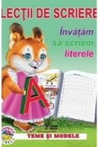 Lectii scriere Invatam scriem literele