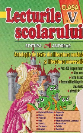 Lecturile scolarului clasa a V-a