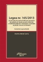 Legea 165/2013 Comentariu articole privind