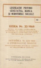 Legea 22/1969 privind angajarea gestionarilor