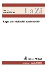 Legea contenciosului administrativ (in vigoare din 06.01.2005)