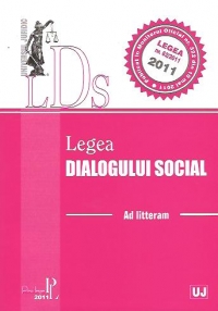 Legea dialogului social nr. 62/2011