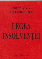 LEGEA INSOLVENTEI 85/2006 editia a(actualizata