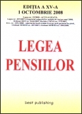 Legea pensiilor - editia a XVI-a - actualizata la 7 noiembrie 2008