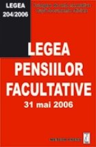 Legea pensiilor facultative