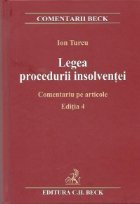 Legea procedurii insolventei Comentariu articole