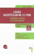 Legea societatilor nr. 31/1990, legislatie conexa si jurisprudenta: legislatie consolidata si index: 1 octombr