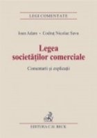 Legea societatilor comerciale. Comentarii si explicatii