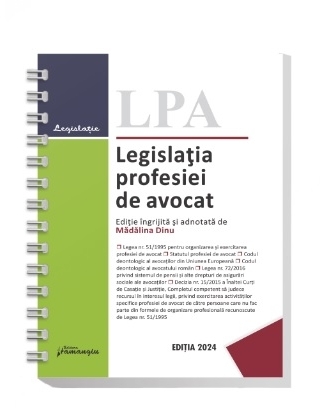 Legislaţia profesiei de avocat