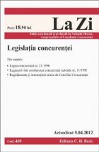 Legislatia concurentei (actualizat 2012) Cod