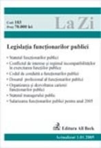 Legislatia functionarilor publici (actualizat la 01.01.2005)