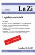 Legislatia Notariala(actualizat 2009)