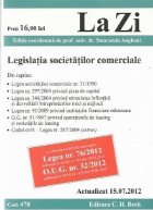 Legislatia societatilor comerciale (actualizat iulie