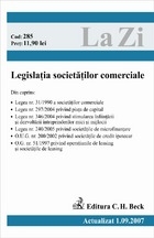 Legislatia societatilor comerciale (actualizata la 01.09.2007). Cod 285