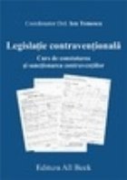 Legislatie contraventionala Curs constatarea sanctionarea