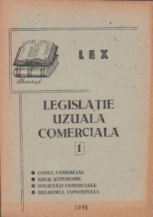 Legislatie uzuala comerciala