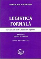 Legistica formala (Introducere tehnica procedura