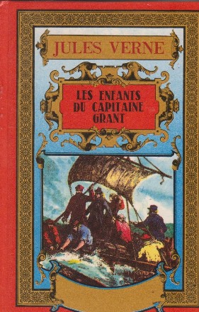 Les enfants du captaine Grant (carte in limba franceza)