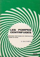 Les pompes centrifuges