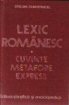 Lexic romanesc Cuvinte metafore expresii