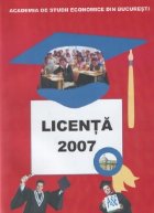 Licenta 2007 ASE