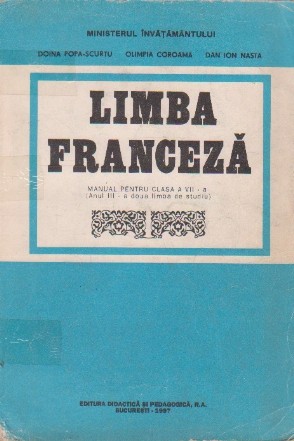 Limba franceza - manual pentru clasa a VII-a