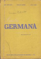 Limba Germana. Manual pentru clasa a VIII-a, Scoala generala de 8 ani