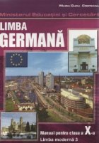 Limba germana Manual pentru clasa