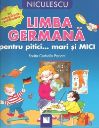 Limba germana pentru pitici... mari si MICI: cu autocolante reutilizabile