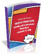 Limba şi literatura română teste