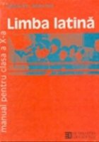 Limba latina Manual pentru clasa