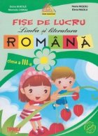 Limba literatura romana Fise lucru