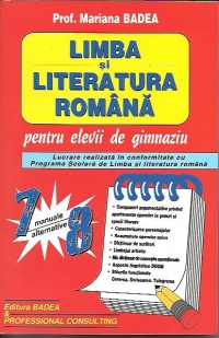 Limba si literatura romana pentru elevii de gimnaziu (clasele VII- VIII)