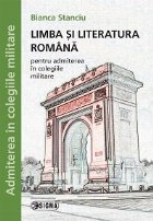 Limba literatura romana pentru admiterea