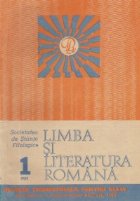 Limba literatura romana 1/1989 Revista