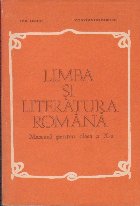 Limba literatura romana Manual pentru