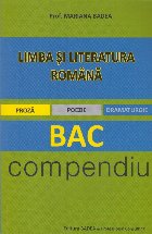 Limba literatura romana Bac compendiu