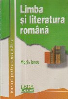 Limba literatura romana Manual pentru