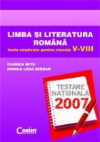 LIMBA LITERATURA ROMANA VIII