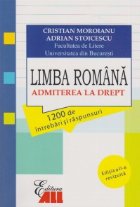 LIMBA ROMANA ADMITEREA DREPT 1200