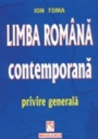 Limba Romana contemporana: privire generala