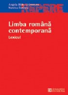 Limba romana contemporana Lexicul