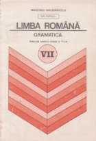 Limba romana - gramatica (manual pentru clasa a VII-a)