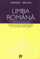 Limba romana Teste rezolvate texte